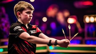 Das Vermögen von Luke Littler: Ein Blick auf den Aufstieg des Darts-Wunderkindes