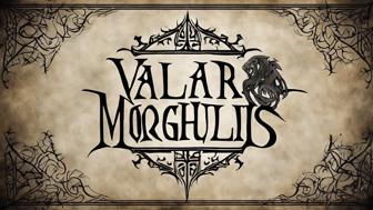 Valar Morghulis Tattoo Bedeutung: Die geheimnisvolle Symbolik des zeitlosen Designs